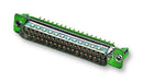 CINCH FDA-15PBL2TI2/1-LF Filtered D Sub Connector, DA, Plug, 15 Contacts, 1000 pF, Metal Body