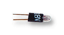 CML INNOVATIVE TECHNOLOGIES 1144800 Incandescent Lamp, Bi-Pin, T-1 (3mm), 0.01, 10000 h, 12 V