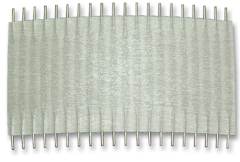 TE CONNECTIVITY FSN-24A-20 Ribbon Cable, Jumper Nomex Cable, Straight Pin, Straight Pin, 20 Ways, 4 ft, 101.6 mm, 2.54 mm