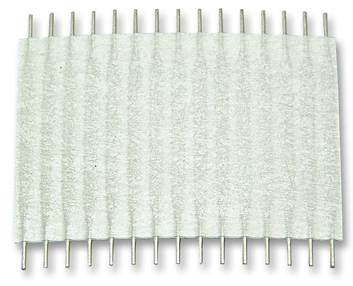 TE CONNECTIVITY FSN-23A-15 Ribbon Cable, Jumper Nomex Cable, Straight Pin, Straight Pin, 15 Ways, 3 ft, 76.2 mm, 2.54 mm