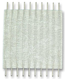TE CONNECTIVITY FSN-24A-10 Ribbon Cable, Jumper Nomex Cable, Straight Pin, Straight Pin, 10 Ways, 4 ft, 101.6 mm, 2.54 mm
