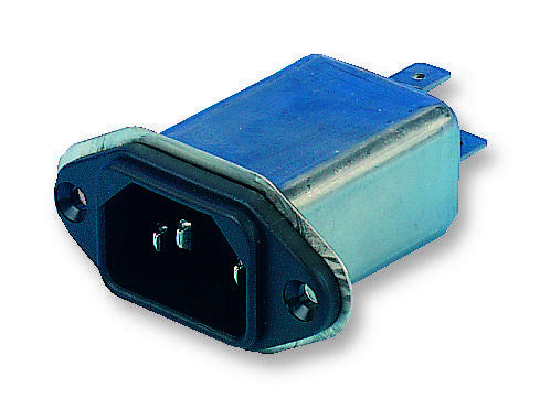 SCHAFFNER FN9222R-6-06 IEC Filter, 100 nF, 250 VAC, 6 A, IEC, Mains, Quick Connect, 780 &micro;H