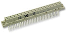 HARTING 0902 264 6821 DIN 41612 Connector, DIN 41612 Series, 64 Contacts, Receptacle, 2.54 mm, 2 Row, a + b