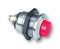 BULGIN MP12/RED Pushbutton Switch, Off-(On), SPST-NO, 250 V, 12 V, 2 A, Screw