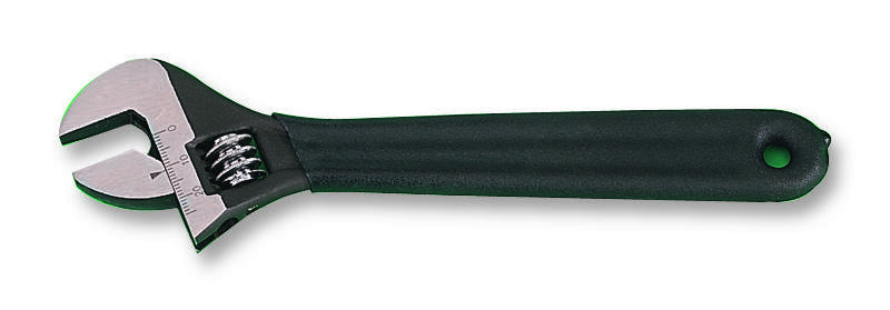 DURATOOL 4AW-06 Wrench, Adjustable, Soft Grip Handle, 13mm Jaw Opening, 100mm Length