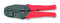 DURATOOL HT-236H Crimp Tool, Ratchet, 22-10AWG Insulated Terminals & Splices