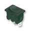 ARCOLECTRIC H8620VBAAA Rocker Switch, Miniature, Non Illuminated, SPDT, On-Off-On, Black, Panel, 10 A