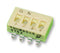 GRAYHILL 90HBW04PT DIP / SIP Switch, 4 Circuits, SPST, SMD, 90 Series, DIP Sealed, 6 VDC