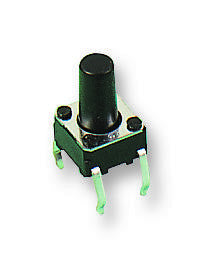 ALPS SKHHDHA010 Tactile Switch, Non Illuminated, 12 V, 50 mA, 0.98 N, Solder