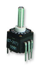 ELMA Jul-54 Rotary Switch, 16 Position, Non Illuminated, 22.5 &deg;, 200 mA