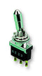 TE CONNECTIVITY FTN59G Toggle Switch, DPDT, Non Illuminated, On-On, F Series, Panel, 6 A