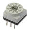 APEM PT65-101 Rotary Coded Switch, Through Hole, 10 Position, 24 VDC, BCD, 400 mA