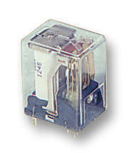 KEYSWITCH VP2/CAB/12VDC General Purpose Relay, VP Series, Power, Latching Single Coil, DPDT, 12 VDC, 5 A