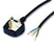 VOLEX X-150708A Mains Power Cord, Mains Plug, UK, Free Ends, 6.5 ft, 2 m, Black