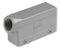 HARTING 0930 024 1520 Connector Backshell, Hood, Standard Han Connectors, 24B, 90&deg;, Metal Body