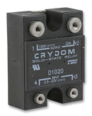 CRYDOM D1D20 Solid State Relay, SPST-NO, 20 A, 100 VDC, Panel, Screw, DC Switch