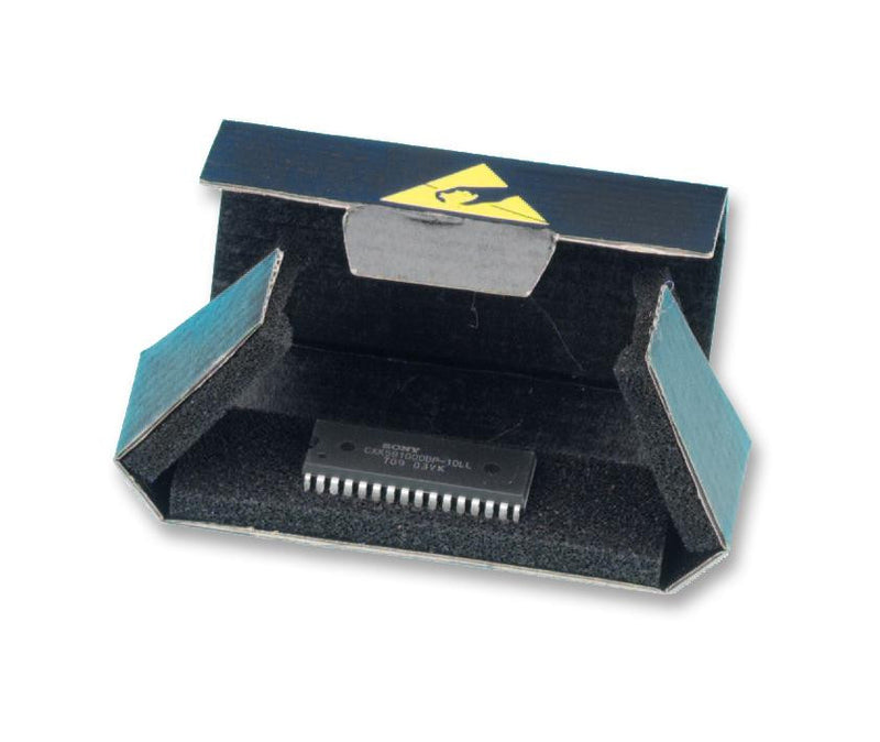 CORSTAT CONTAINERS CH-5 Antistatic Storage, Box, 1 ", 15 mm, 3.54 ", 90 mm, 1.18 "
