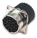 ITT CANNON TNM0S12-0008S1L Circular Connector, Trident Neptune Metal Series, Panel Mount Receptacle, 8 Contacts, Crimp Socket
