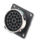 ITT CANNON TR1004RFH1NB Circular Connector, Trident Ringlock Series, Panel Mount Receptacle, 4 Contacts