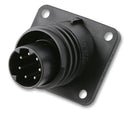 BULGIN PX0941/07/P Circular Connector, Buccaneer 900 Series, Panel Mount Plug, 7 Contacts, Screw Pin