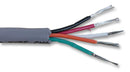 ALPHA WIRE 1175L SL005 5-Core Unscreened Grey Industrial Cable, LSZH Jacket, 22 AWG, 30.5m (100ft)