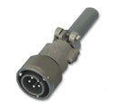 ITT CANNON CA3106E18-1PB Circular Connector, CA-B Series, Straight Plug, 10 Contacts, Solder Pin, Reverse Bayonet, 18-1