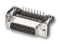 HARTING 09 66 452 6612 D Sub Connector, Right Angle, 37 Contacts, Receptacle, DC, D Sub PCB Connectors, Metal Body, Solder