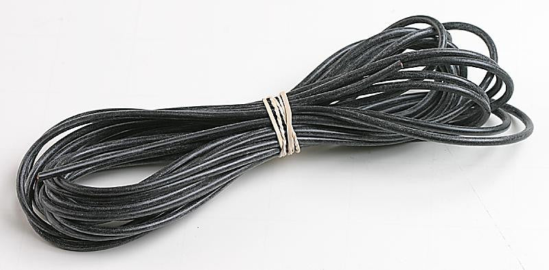 STAUBLI 61.7605-21 Wire, Silivolt&reg;-1V Test Lead, Silicone Rubber, Black, 20 AWG, 0.5 mm&sup2;, 16 ft, 5 m