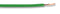 STAUBLI 60.7004-25 Wire, Flexivolt-E, PVC, Green, 20 AWG, 0.5 mm&sup2;, 328 ft, 100 m