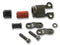 AMPHENOL 62GB-585-12-10S Connector Backshell, Strain Relief Clamp, Miniature Bayonet Lock Connectors, 12, Steel Body
