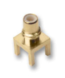 MULTICOMP 26-09-TGG RF / Coaxial Connector, SMC Coaxial, Straight Jack, Through Hole Vertical, 50 ohm, Brass