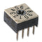 APEM P60A701 Rotary Coded Switch, P60A Series, Through Hole, 10 Position, 24 VDC, BCD, 400 mA