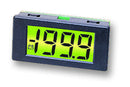 LASCAR DPM 3AS-BL Digital Panel Meter, LCD Backlighting, 3-1/2 Digits, DC Voltage, 0mV to 200mV