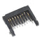 YAMAICHI FPS009-3001-BL Memory Socket, FPS Series, Memory Socket, 9 Contacts, Copper Alloy, Gold Plated Contacts