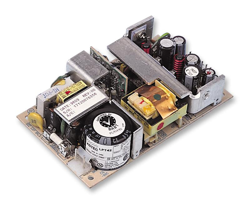 ARTESYN EMBEDDED TECHNOLOGIES LPT46 AC/DC Open Frame Power Supply (PSU), EMI Filter, 3 Output, 40 W, 5 V, 4 A, 24 V, 1 A