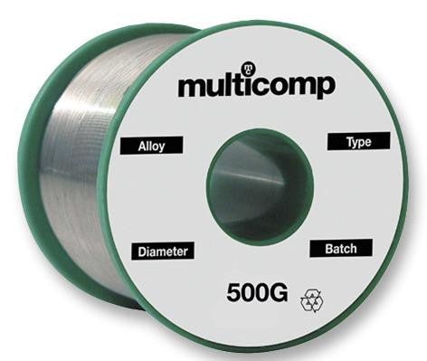 MULTICOMP 509-0702 Solder Wire, Lead Free, 1.2mm Diameter, 227&deg;C, 250g