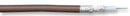 PRO POWER RG142 Coaxial Cable, RG142, Double Shield, Brown, 0.694 mm&sup2;, 328 ft, 100 m