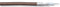 PRO POWER RG142 Coaxial Cable, RG142, Double Shield, Brown, 0.694 mm&sup2;, 328 ft, 100 m