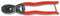 KNIPEX 71 12 200 200mm CoBolt Lever Action Centre Bolt Cutters with Opening Spring and Stirrup Lock