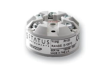 STATUS SEM203/TC Signal Converter, Thermocouple, Current, 1 Channels, 0.1 %
