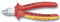 KNIPEX 70 06 180 180mm Bevelled VDE Tested Insulated Diagonal Cutters with Two-colour Dual Component Handles