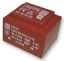 MYRRA 44234 Isolation Transformer, EI 42 x 14.8, 5 VA, 1 x 230V, 24V, 208 mA, PCB MOUNTED 44xxx Series