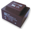 MYRRA 44442 Isolation Transformer, EI 60 x 21, 22 VA, 1 x 230V, 2 x 18V, PCB MOUNTED 44xxx Series