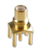 RADIALL R112426000 RF / Coaxial Connector, SMC Coaxial, Straight Jack, Through Hole Vertical, 50 ohm, Brass