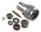 RADIALL R161010000 RF / Coaxial Connector, N Coaxial, Straight Plug, Solder, 50 ohm