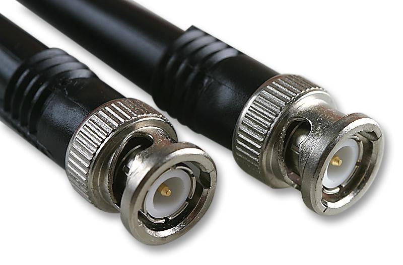RADIALL R284C0351027 RF / Coaxial Cable Assembly, BNC Plug, N Type Plug, 50ohm, RG58, 50 ohm, 3.28 ft, 1 m