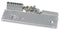 SCHROFF 21006945 Panel, 3U, 8HP, Aluminium, Unfinished, 19" Compatible Power Supply, 128.4 mm
