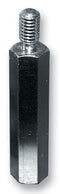 ETTINGER 05.13.181 Standoff, Zinc Plated, Steel, M3, Hex Male-Female, 18 mm, 05.13 Series