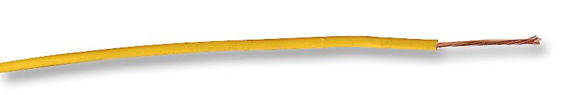 LAPP KABEL 4126005S Wire, LiY, PVC, Yellow, 24 AWG, 0.25 mm&iuml;&iquest;&frac12;, 820 ft, 250 m