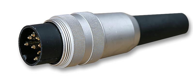 LUMBERG SV80 DIN Audio / Video Connector, 8 Contacts, Plug, Cable Mount, Silver Plated Contacts, Metal Body
